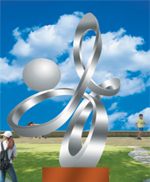 不锈钢雕塑系列