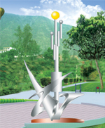 Stainless steel sculptures