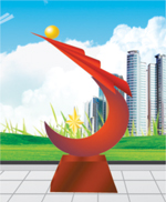 Stainless steel sculptures