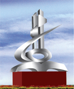 Stainless steel sculptures
