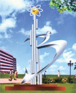Stainless steel sculptures