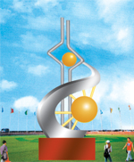 Stainless steel sculptures