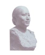 仿汉白玉名人头像系列