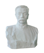 仿汉白玉名人头像系列